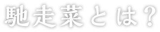 馳走菜とは？